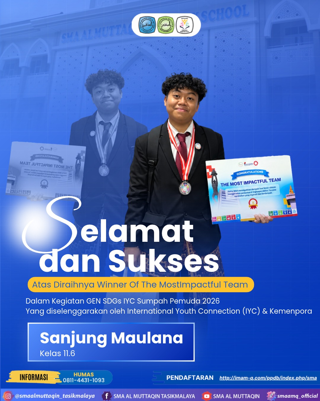 GEN SDGs IYC Sumpah Pemuda 2026 International Youth Connection (IYC) Kemenpora